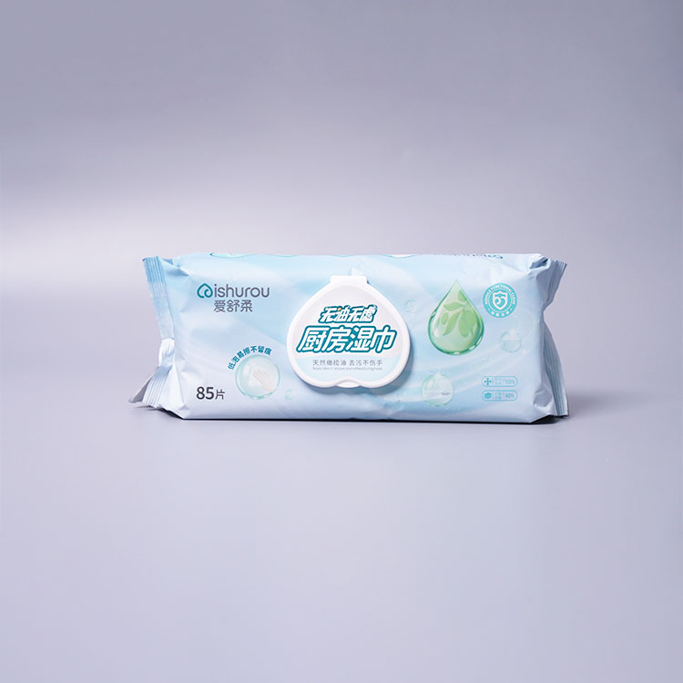 Thickened Kitchen Wipes Oil Stain Cleaning Wipes — Aishule Hygiene Products manufacturer