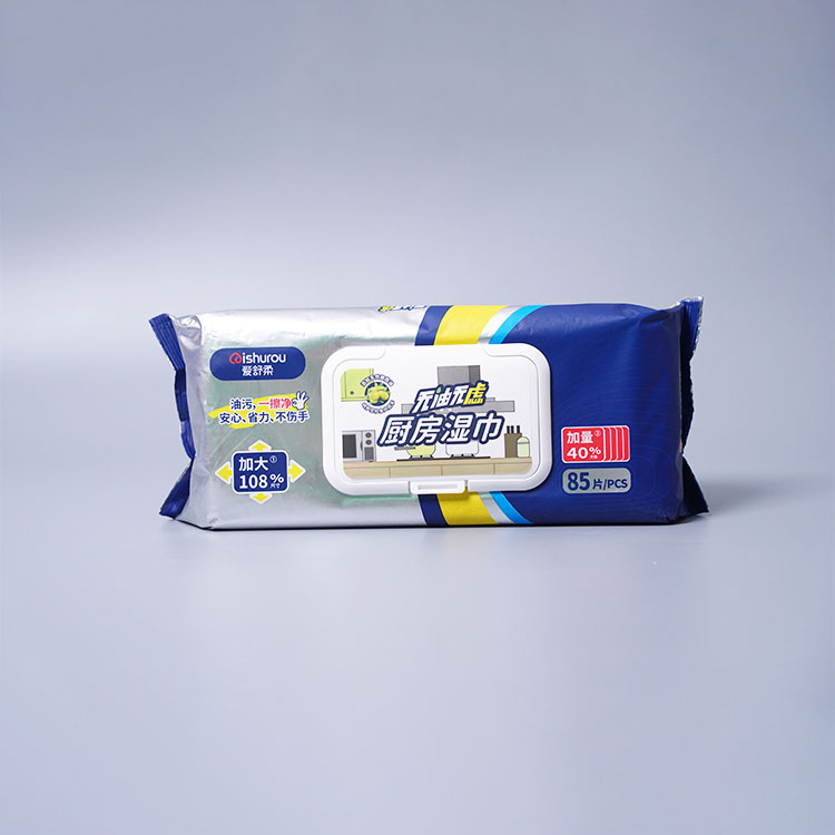 Disposable Kitchen Wipes Big Size Square Wet Wipes — Aishule Hygiene Products manufacturer