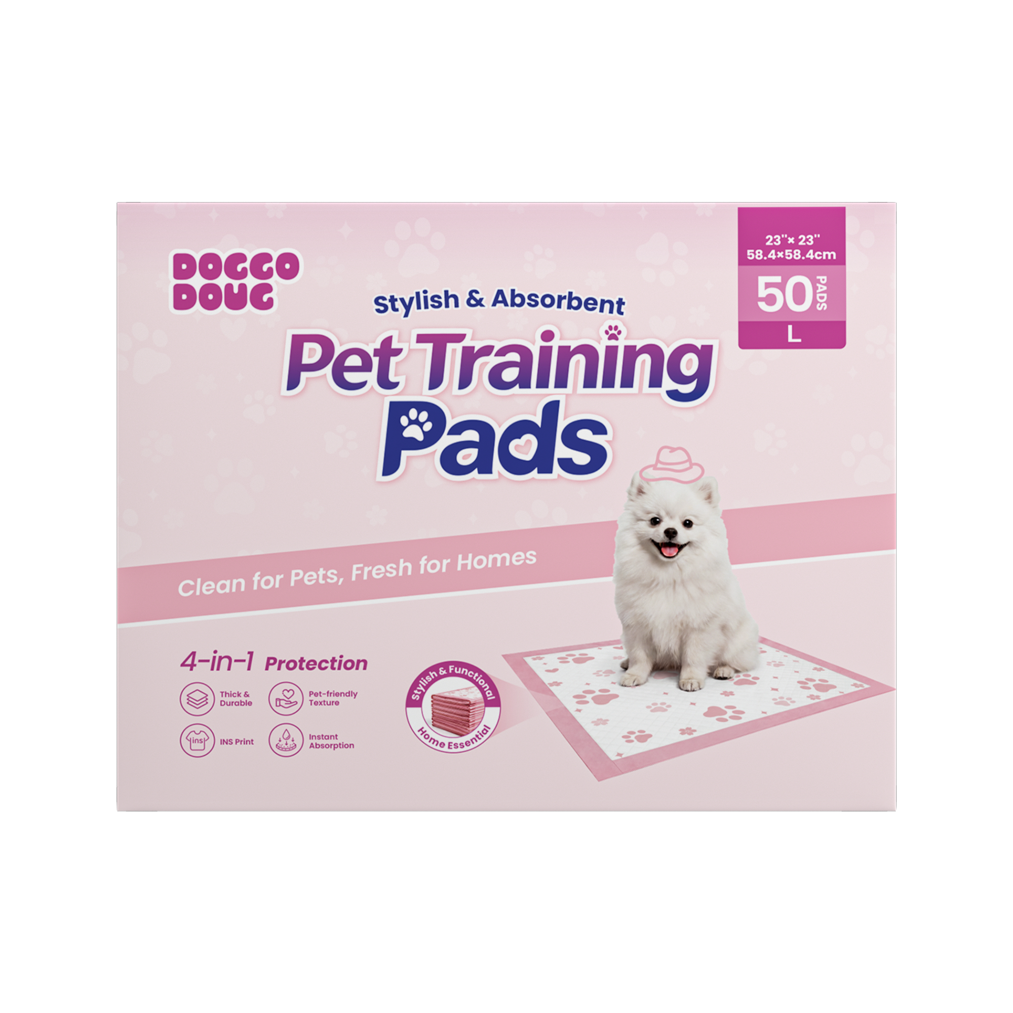 5 Layer Extra Large Leak Proof Dog Pee Pad Uper Absorbent Puppy Cat Training Pad